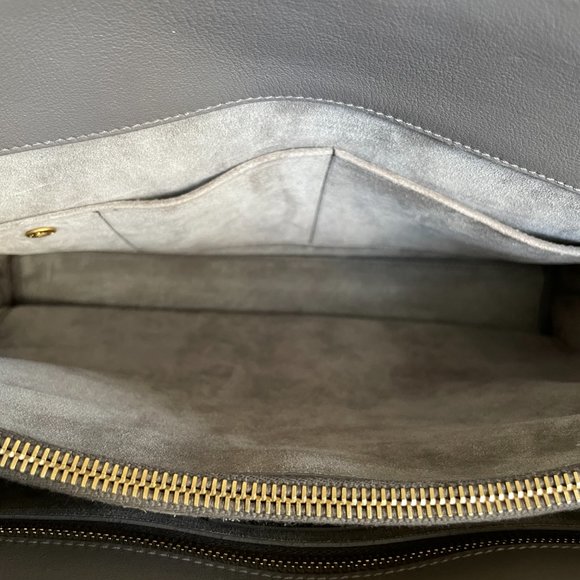 YSL Saint Laurent Sac de Jour in Grey (Like New) - Picture 8 of 12
